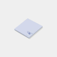 Lightning Bolt Post It Notes / White