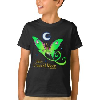 Luna Moth - Under the Crescent Moon T-Shirt