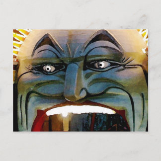 Luna Mouthful Postcard