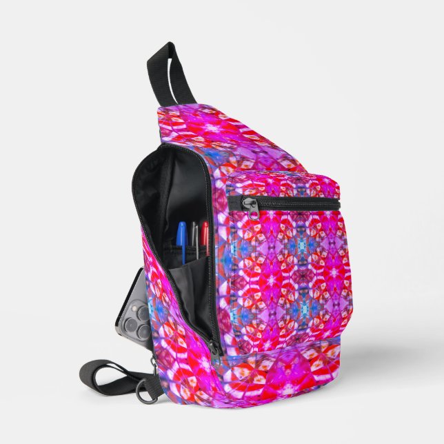 Luna Park Joy Pink Sling Bag (Open)