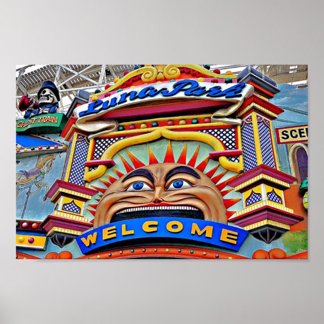 Luna Park Just For Fun Poster (Front)