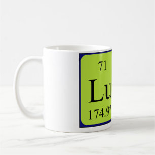 Luna periodic table name mug