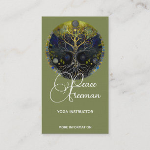 Luna Rising Tree of Life Business Card