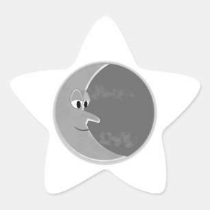 Luna Star Sticker