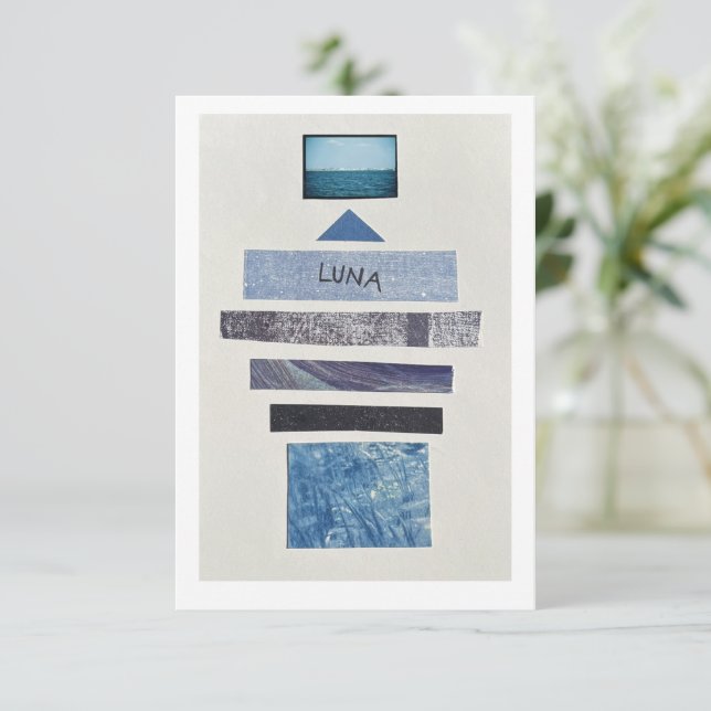 Luna Stationary Invitation (Standing Front)