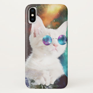 Luna the Space Cat iPhone X Case