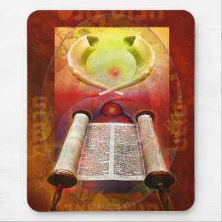 Luna Torah Mouse Pad
