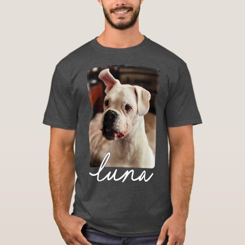 Luna was a good dog photo T_Shirt