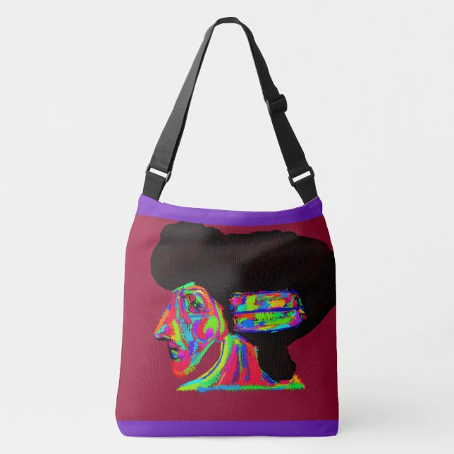 Luna Wolfwoman  Crossbody Bag (Front)