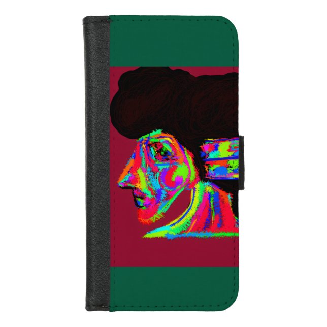 Luna Wolfwoman iPhone Wallet Case (Front)