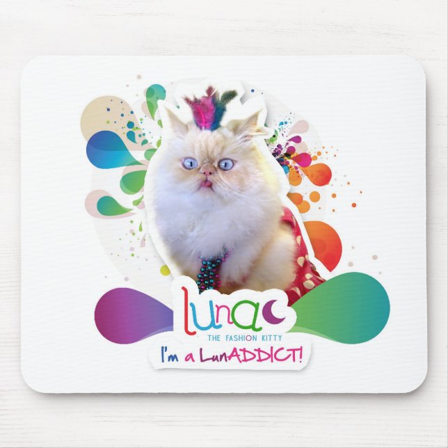 LunADDICT Mouse pad (Front)