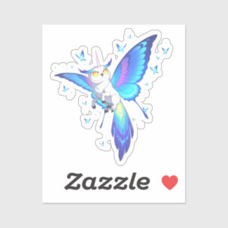 Lunalith, The Flower Butterfly Sticker