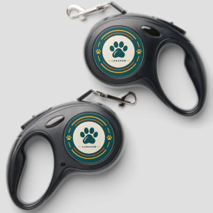 LUNAPAW Dog Leash Happy Paws Dog Walking Accessory