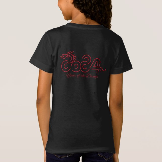 Lunar: 2024 Year of the Dragon T-Shirt (Back)