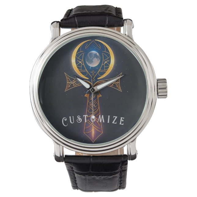 Lunar Ankh Watch (Front)