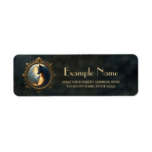 Lunar Balance – Where Shadows Embrace the Light. Label