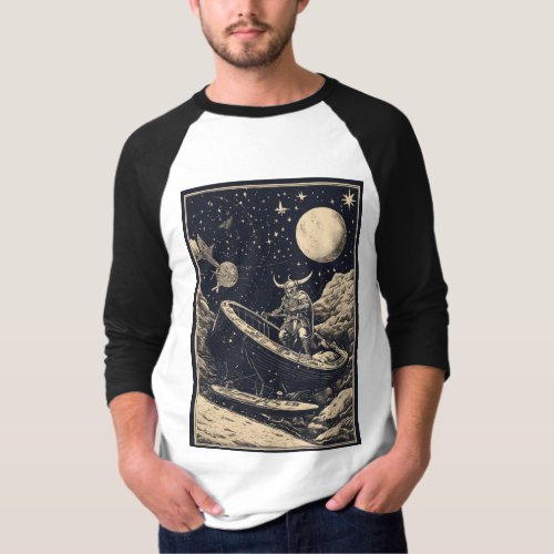  Lunar Ballet Journey Beyond Gravity T_Shirt