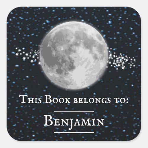 Lunar Book Sticker