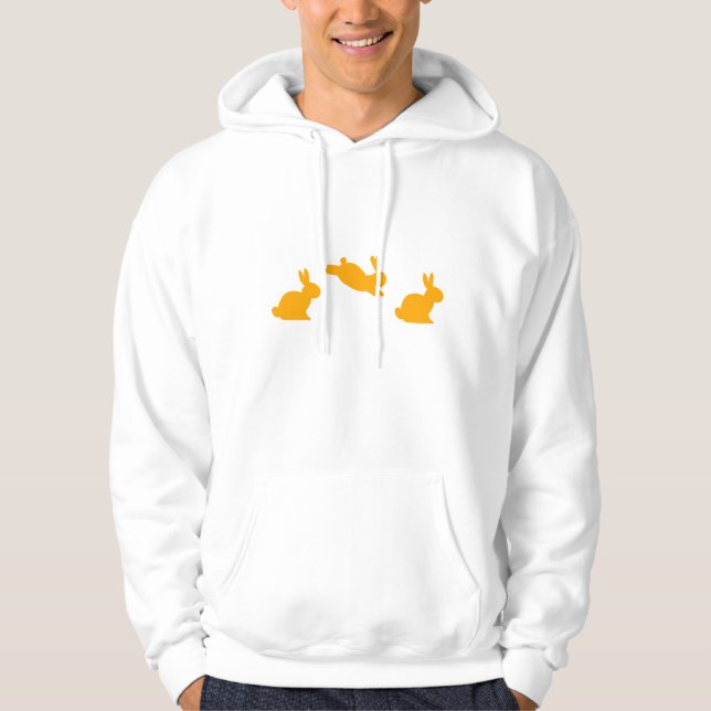 Lunar Bunny Meaning • Yellow Sign Sweatshirt (Front)
