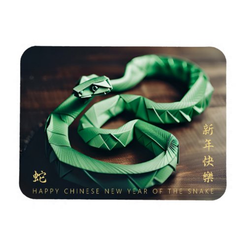 Lunar Chinese New Year of the Snake 2025 FPM2 Magnet