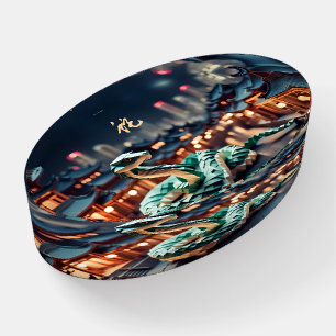 Lunar Chinese New Year Snake 2025 Birthday PapW Paperweight