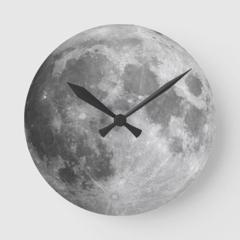Lunar Clock by WarmCoffee at Zazzle