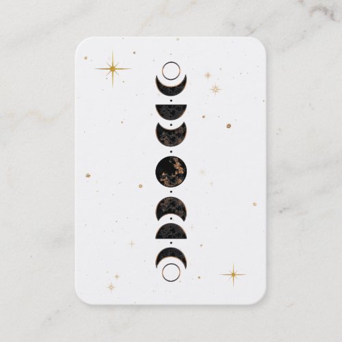  Lunar  Cosmic Moon Phases Universe Shaman Bus Business Card