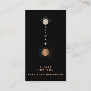 *~* Lunar Cosmic Universe Gift Certificate Card