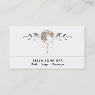 *~* Lunar Cosmos Moon Moons Universe Shaman Business Card