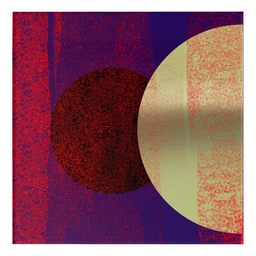 Lunar Eclipse - abstract