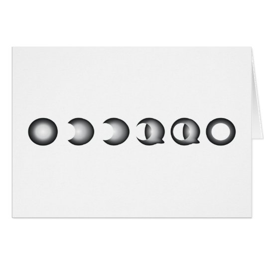 lunar eclipse cards (Front Horizontal)