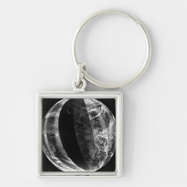 Lunar eclipse keychain (Front)