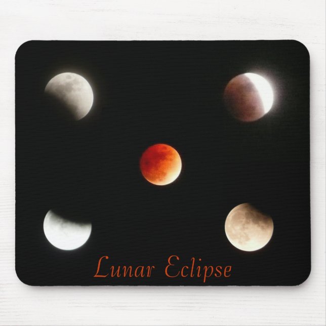 Lunar Eclipse Mouse Pad (Front)