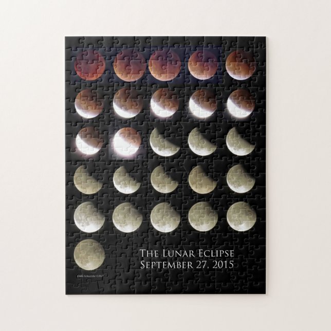 Lunar Eclipse Puzzle (Vertical)