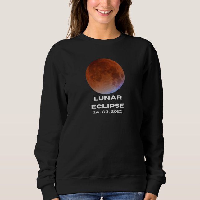 lunar eclipse sweatshirt (Front)