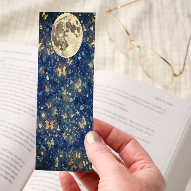 Lunar Glow Bookmark – Cosmic Page Holder (Hand)