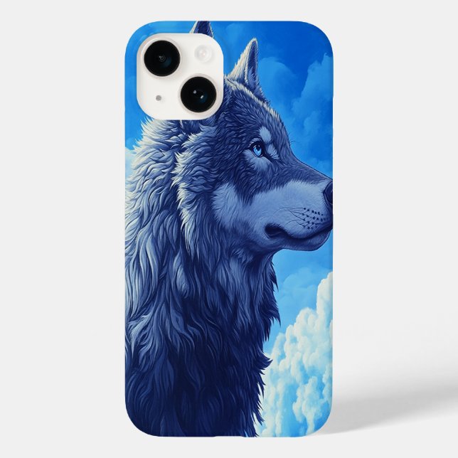 🐺 Lunar Howl iPhone Case (Back)