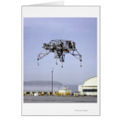 Lunar Landing Research Vehicle in Flight (Front)