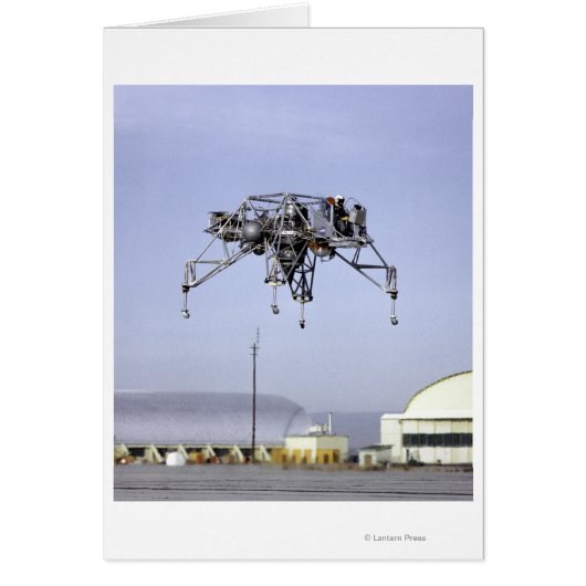 Lunar Landing Research Vehicle in Flight Cards (Front)