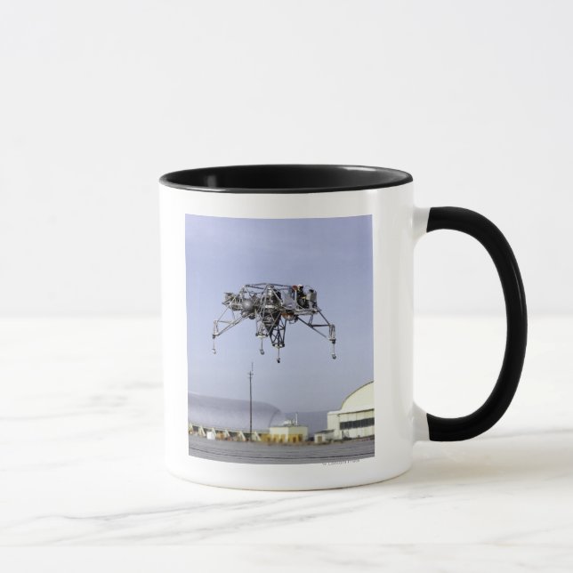 Lunar Landing Research Vehicle in Flight Mug (Right)