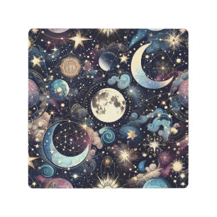 Lunar Magic Metal Print