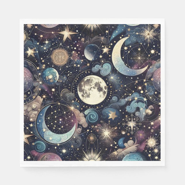 Lunar Magic Napkins (Front)