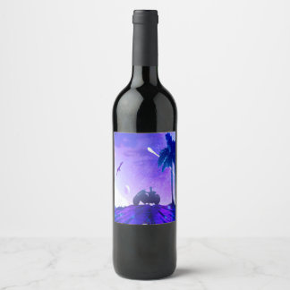 Lunar Mirage – Artistic Food & Beverage Label Set