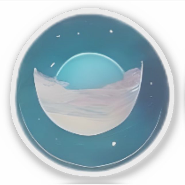 Lunar Mirage Sticker (Front)