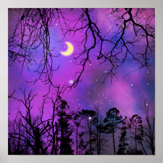 Lunar, Moon Lover, Galaxy, Men & Women, Space Poster