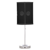 Lunar Moon Phases Celestial Customized Name Table Lamp (Back)