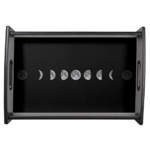 Lunar Moon Phases Celestial Serving Tray