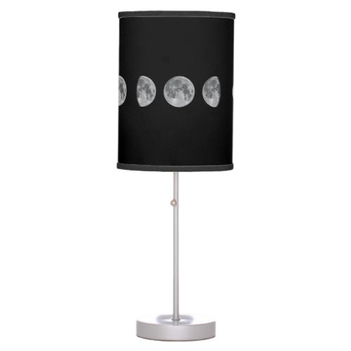 Lunar Moon Phases Celestial  Table Lamp