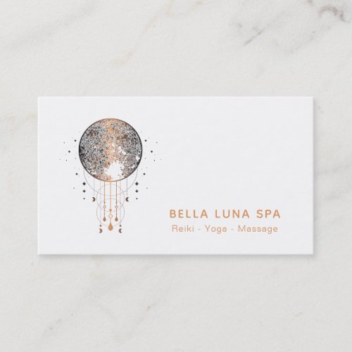  Lunar Moon Universe Shaman Cosmos Business Card