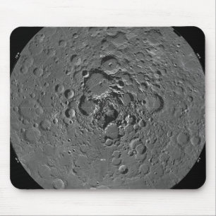Lunar mosaic of the north polar region of the m mouse pad